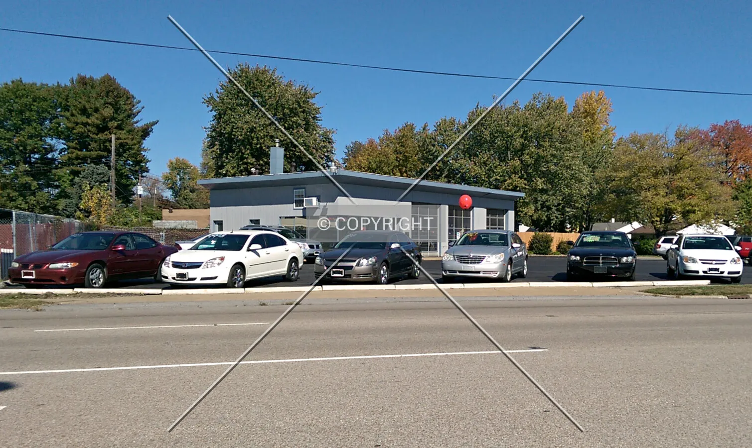 View from the south; October 20, 2014