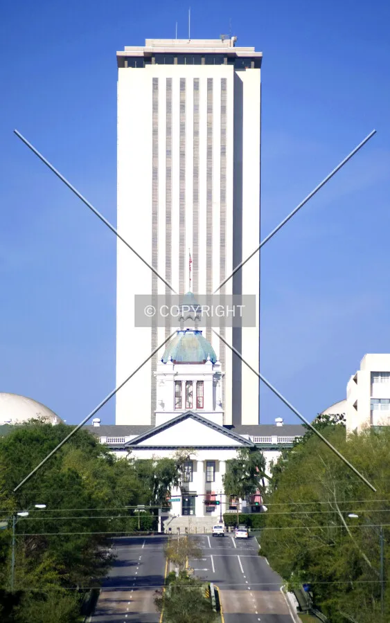 State Capitol Tower, Tallahassee, Florida, U,S,A,