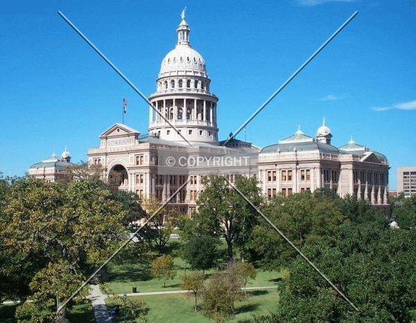 From the southwest on the second floor of the capitol complex visitor center