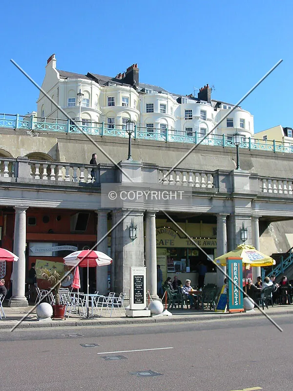 Seafront houses on Marina Boulevard