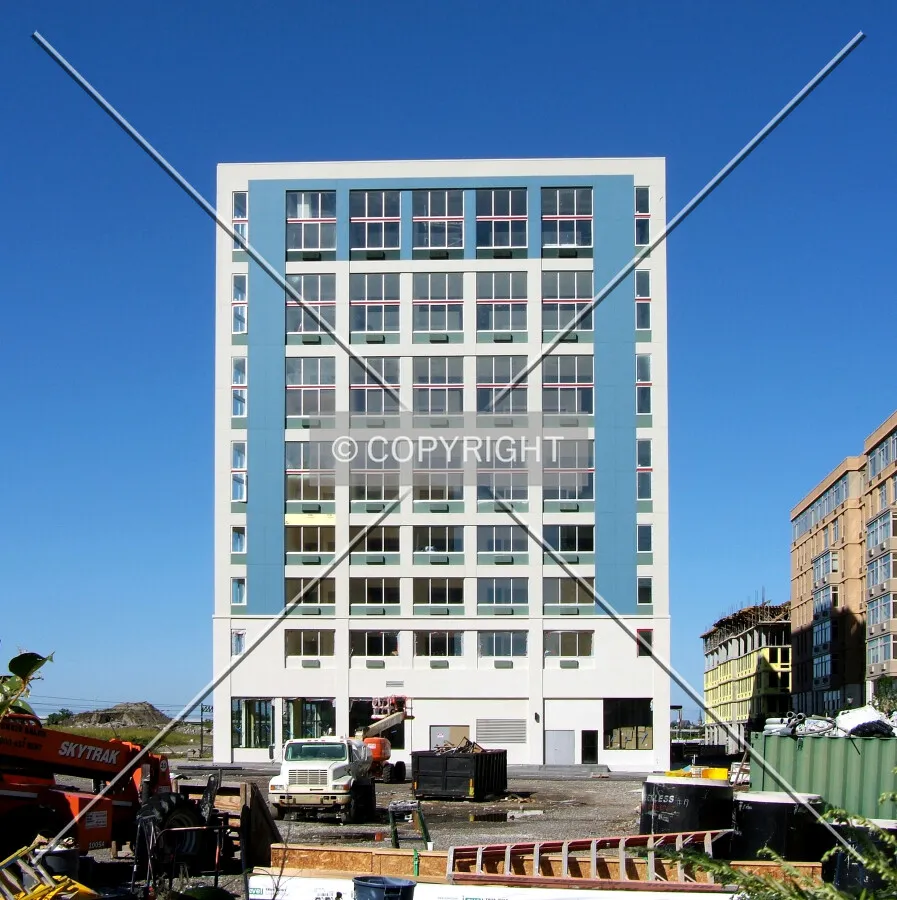 View from the southeast