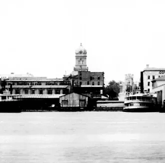 View from the southwest