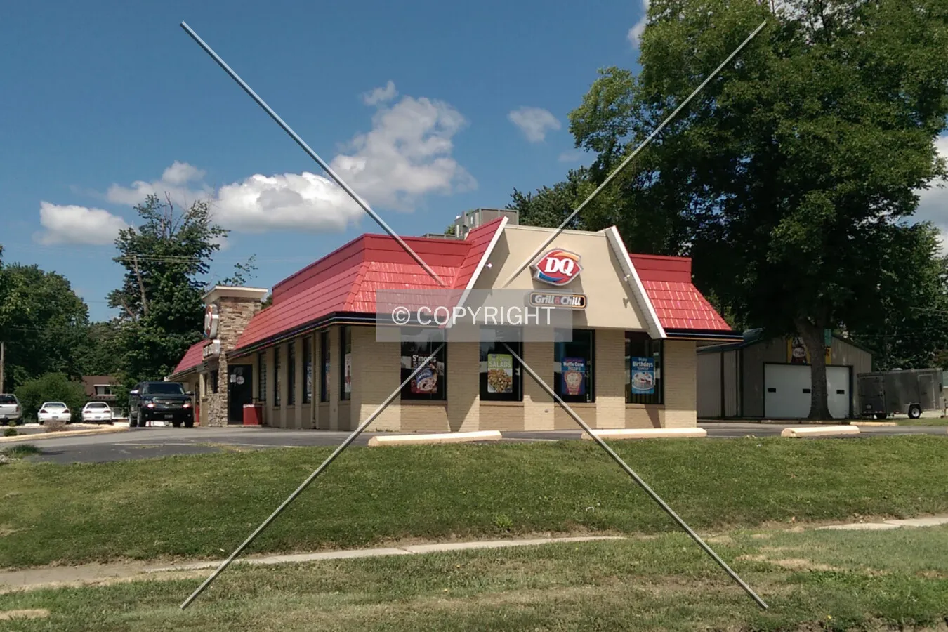 View from the southeast; July 4, 2014