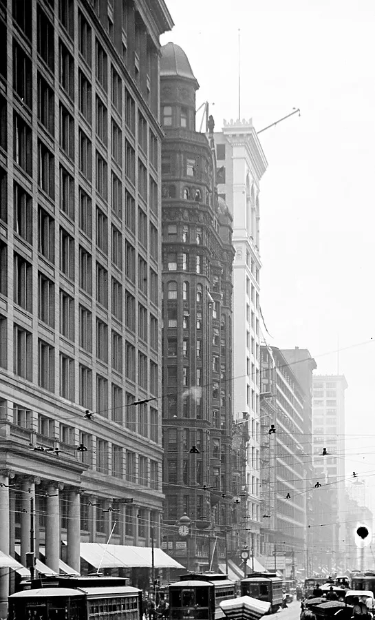 View from the northwest on State Street