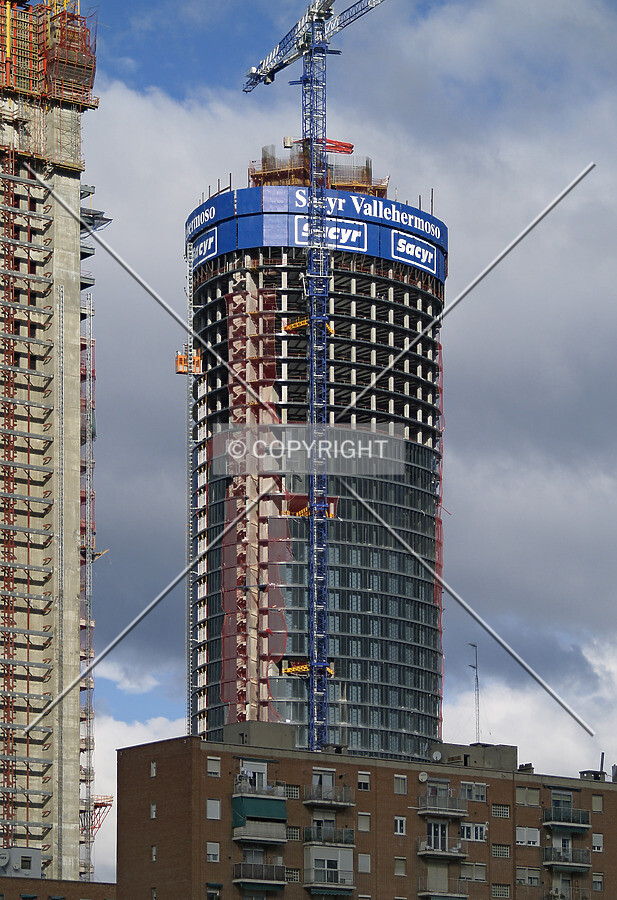 As seen from Chamartin train station