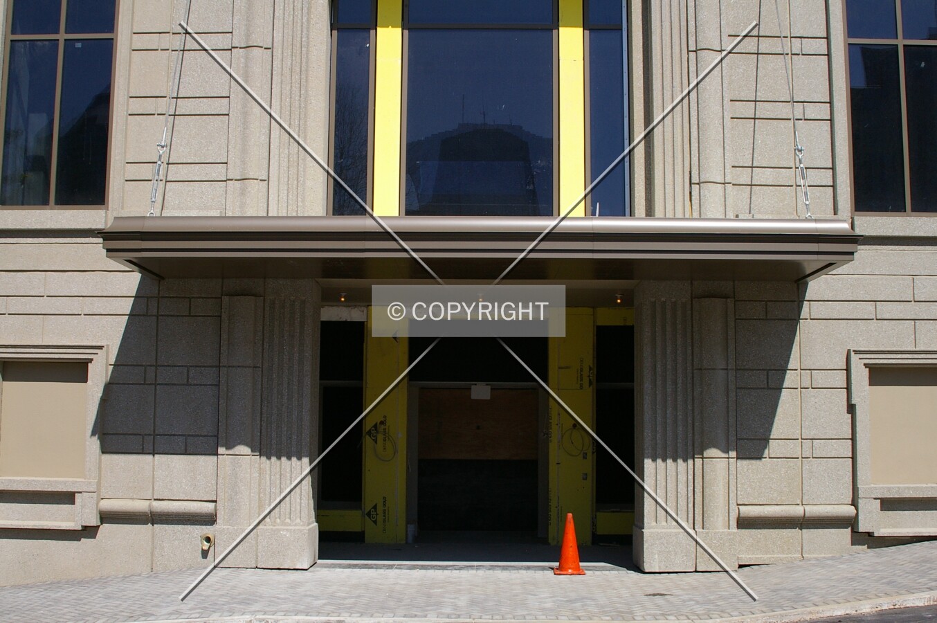 Side entrance