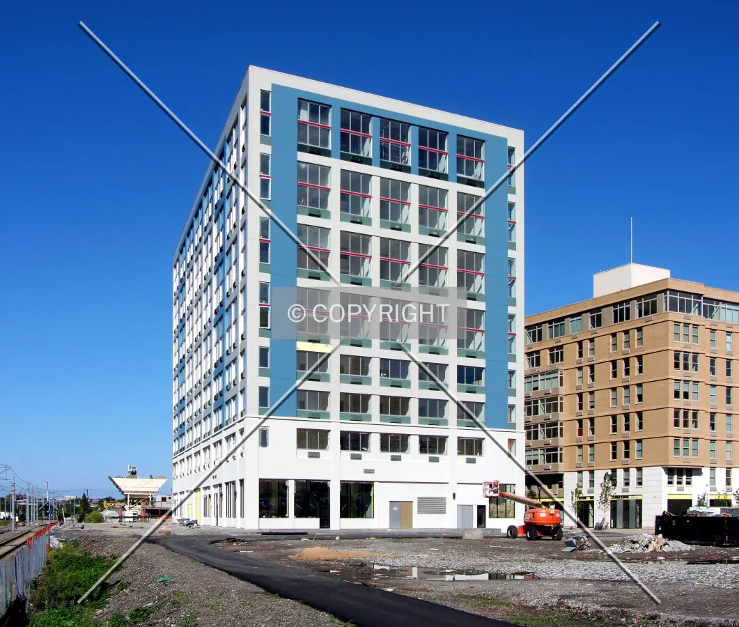 View from the southeast