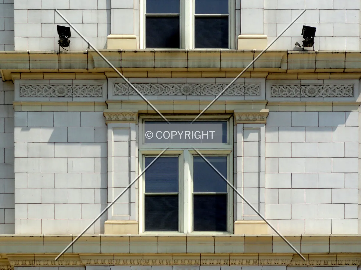 Western facade detail