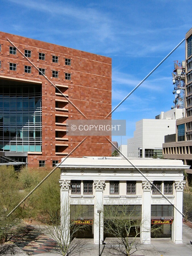 With the restored Walker Building