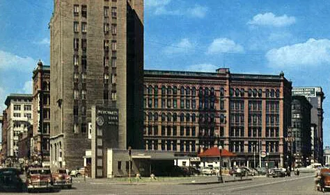 View from the southeast