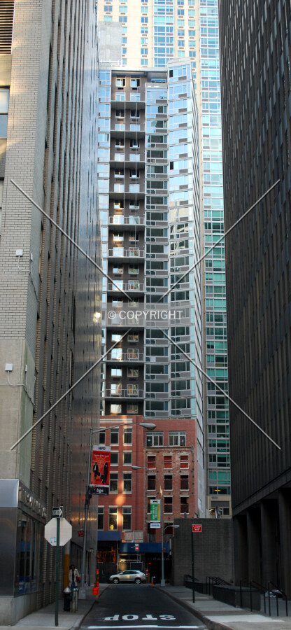 View west along Fletcher Street