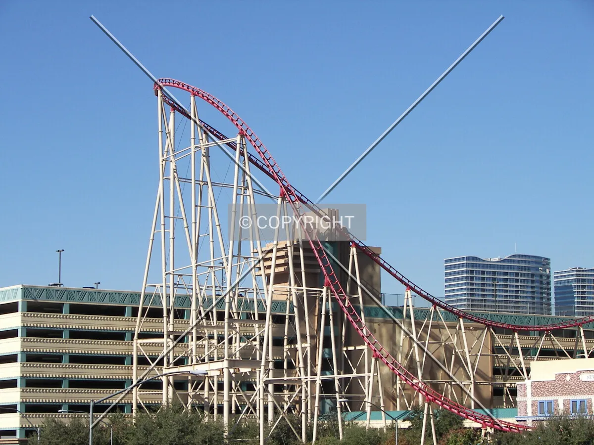 View from the Excaliber Tram Station