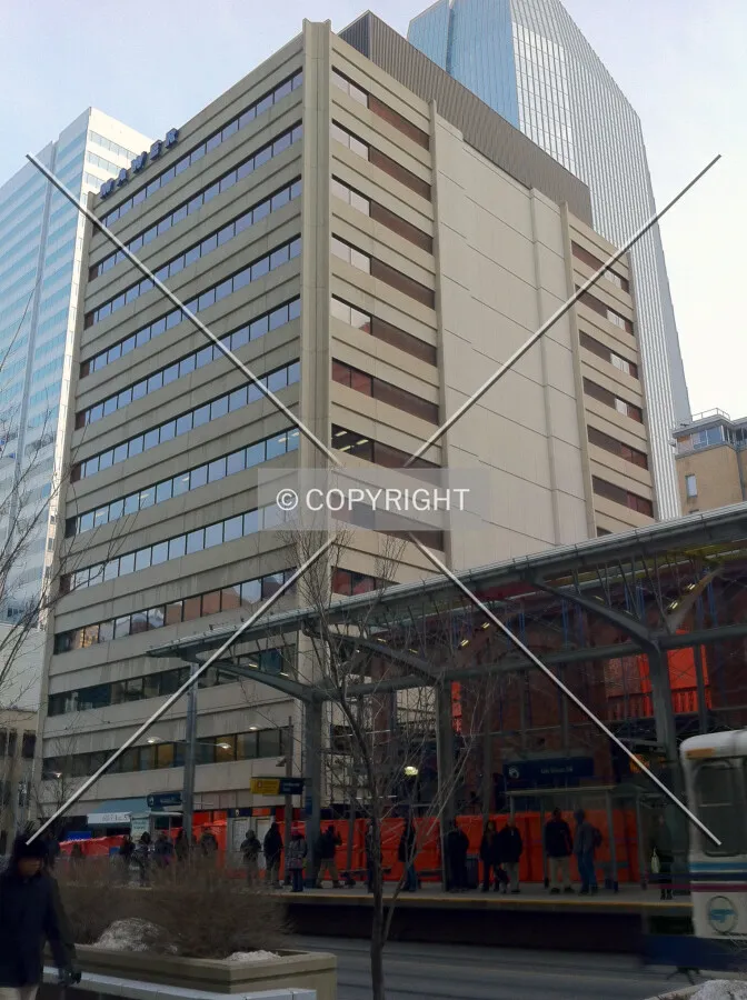 Seen from 7th Avenue SW, prior to demolition