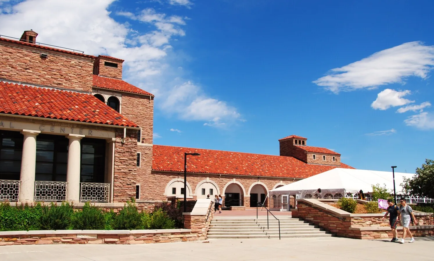 View from the southwest
