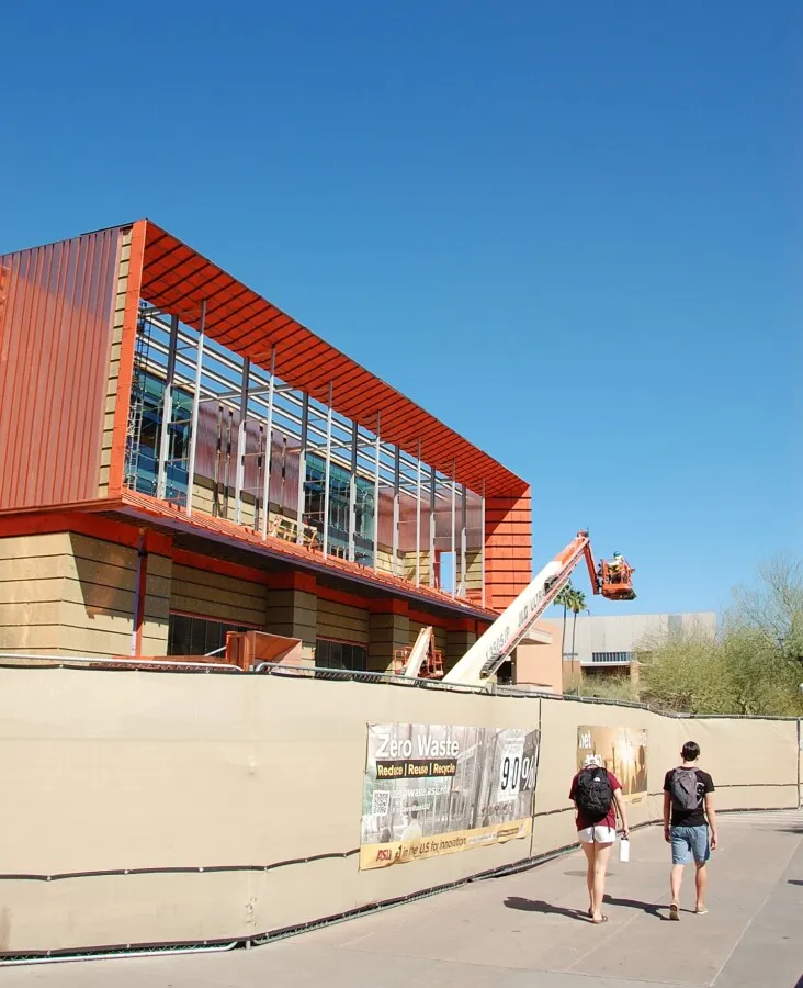 View from the southwest