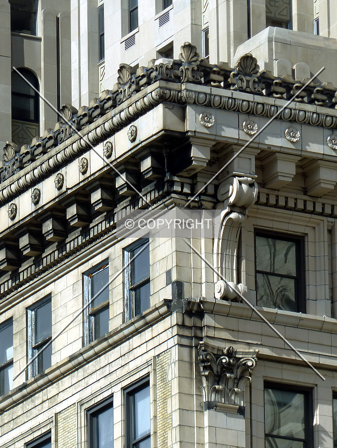 Detail of facade ornamentation