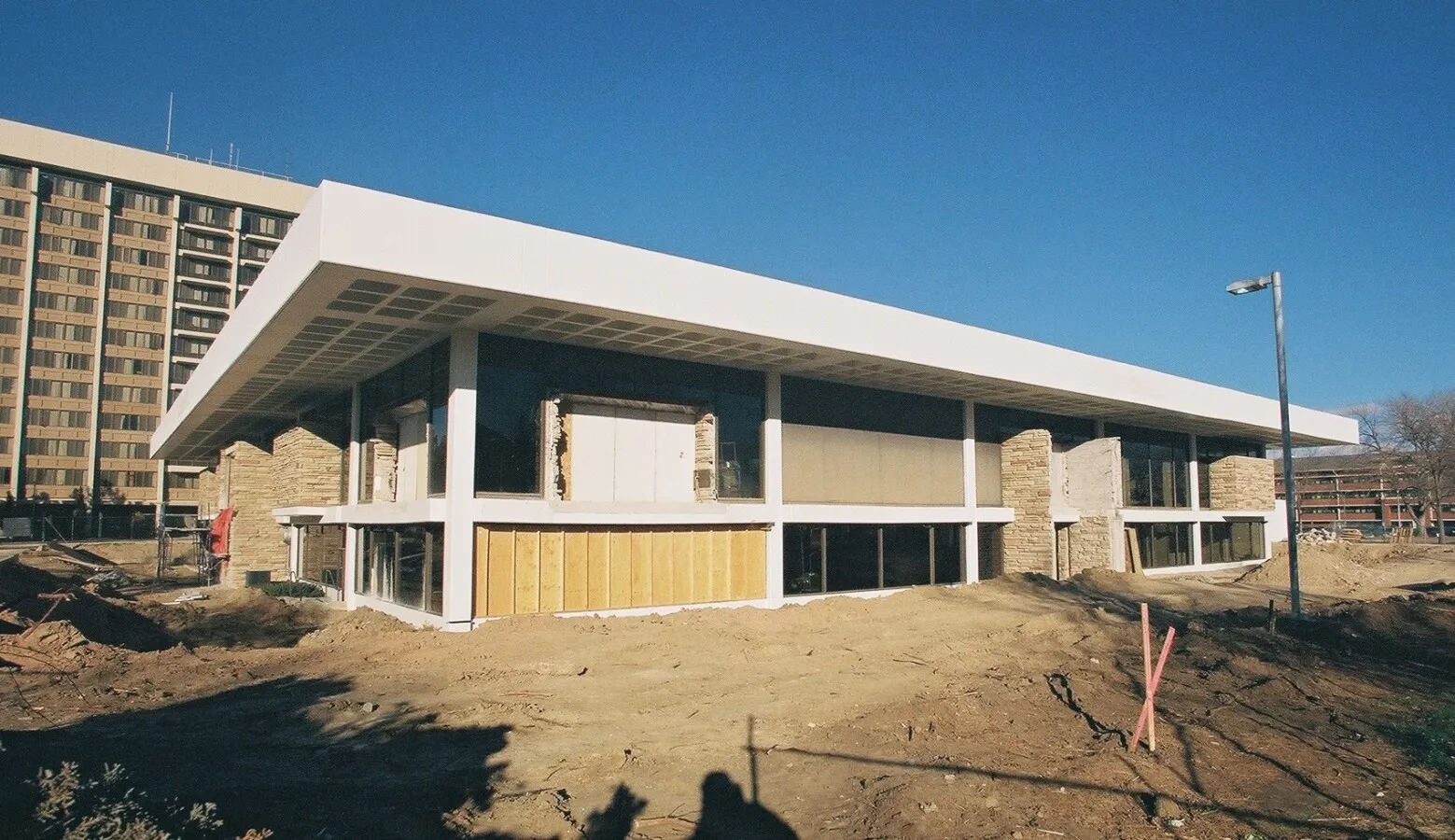 Wide-angle view to the northeast