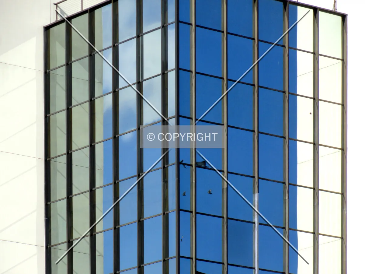 Southwest facade detail