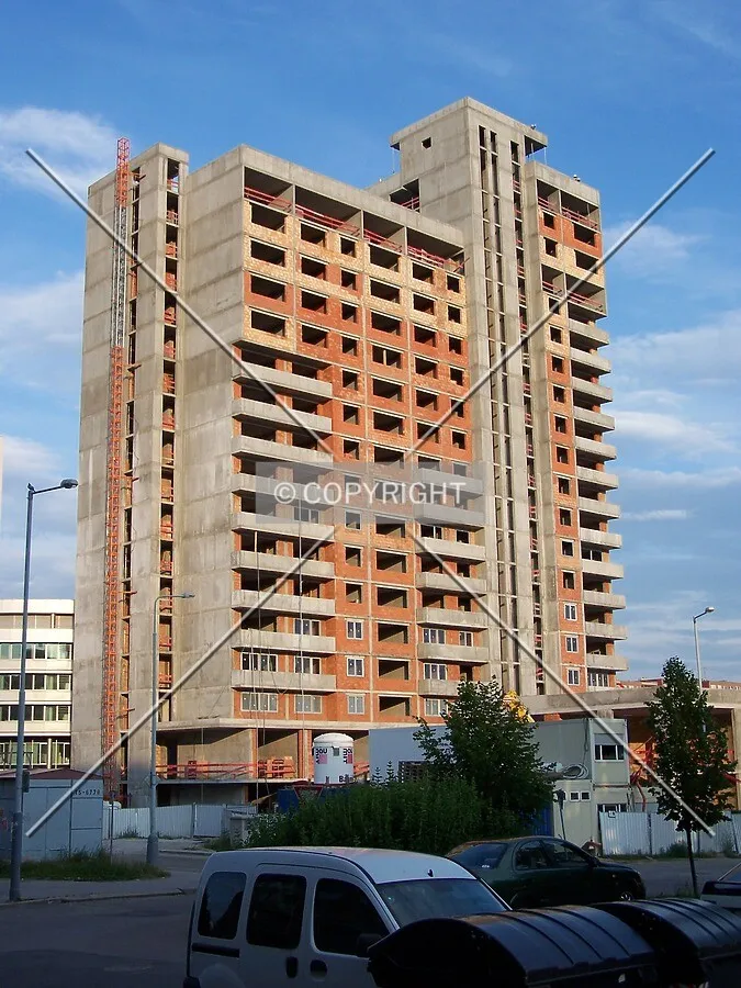 Front view from the southwest