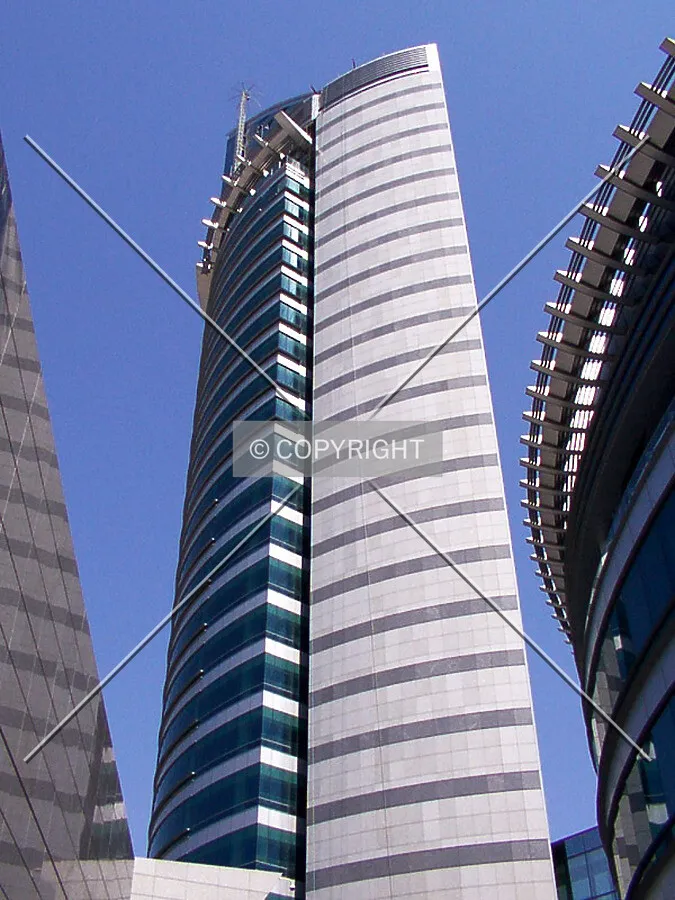Looking up the side