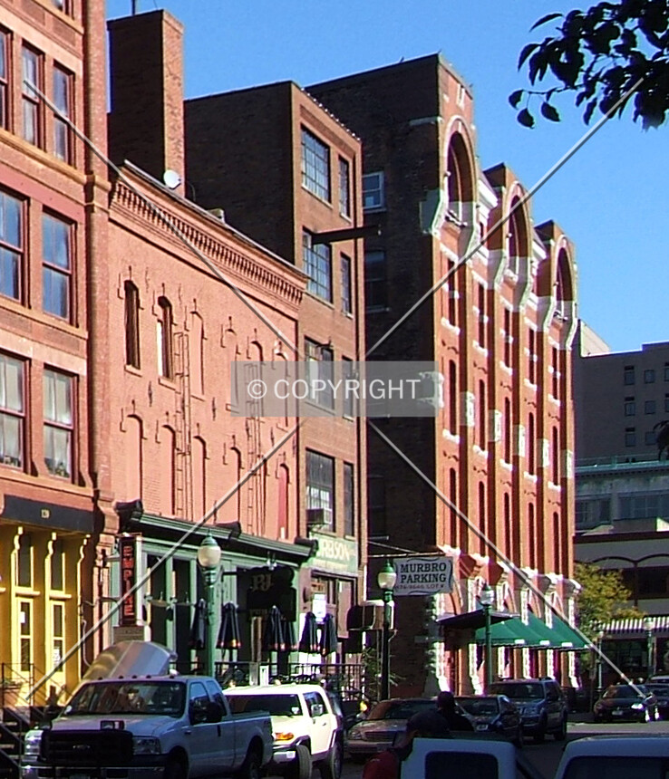 View from the southwest along Walton Street