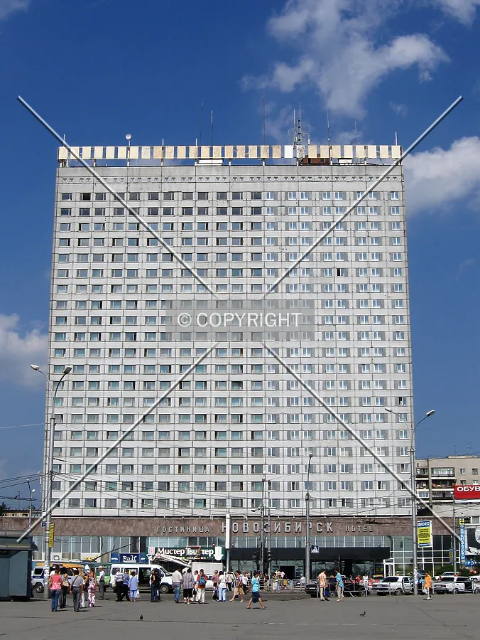 Looking from the southwest as seen from Garin-Mikhailovsky Square