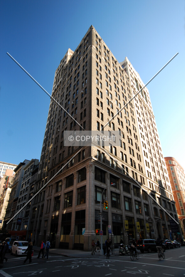 Viewed from the north along Broadway