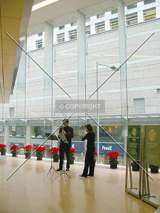 Music in the new foyer