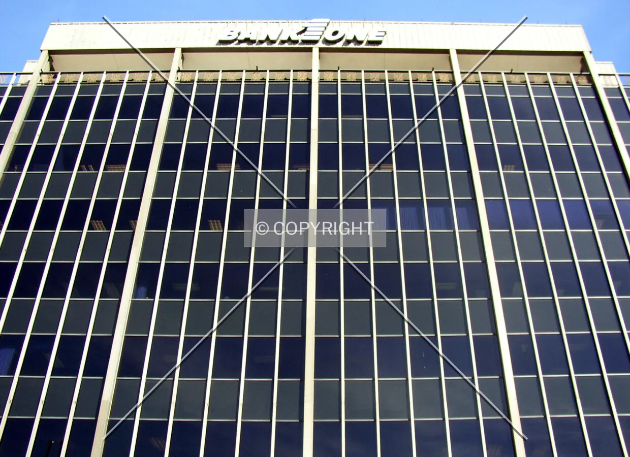 Looking up the western facade