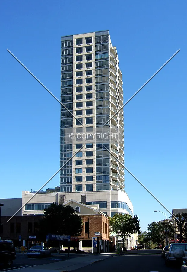 View from the southwest along Paterson Street