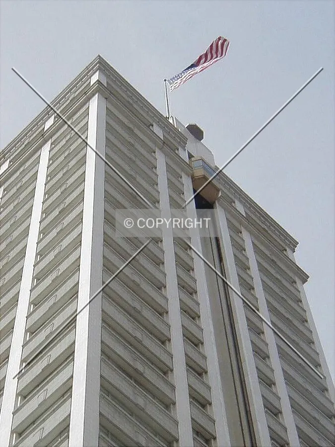 Highest flag on Nob Hill