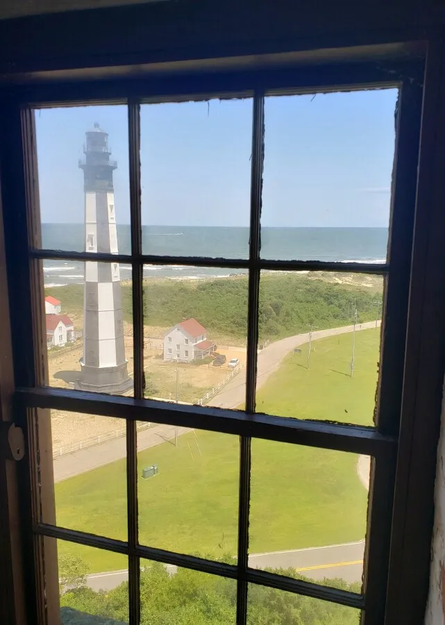Looking out the window