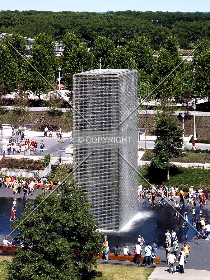 The south tower