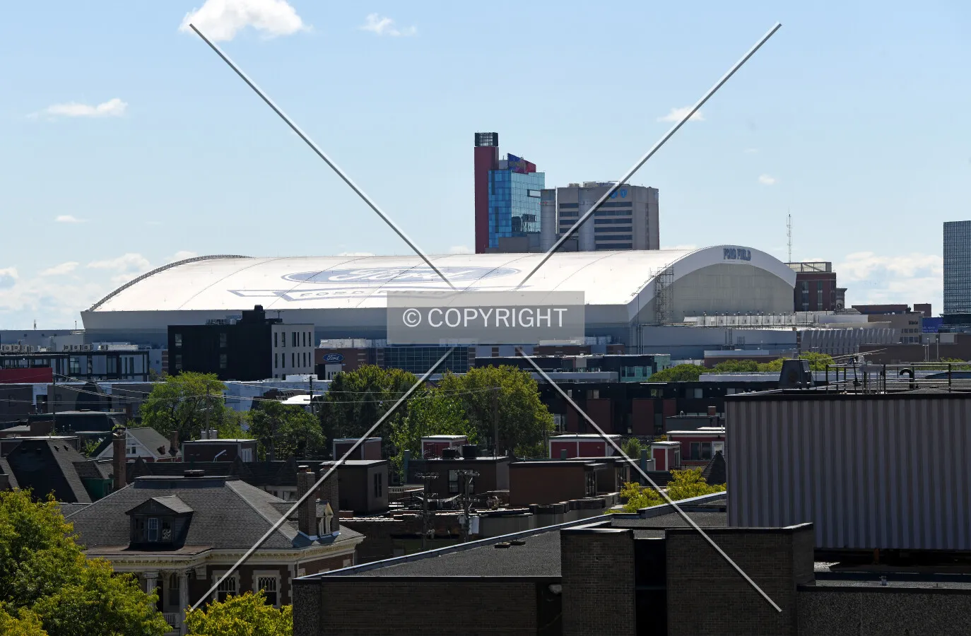 View from the northwest