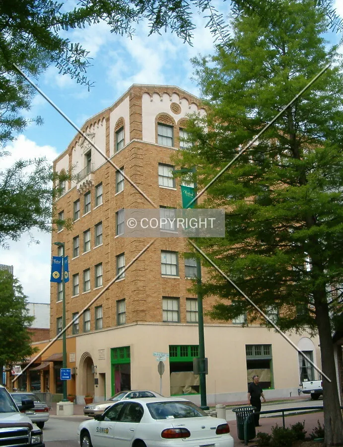 View from Jefferson Street looking southwest