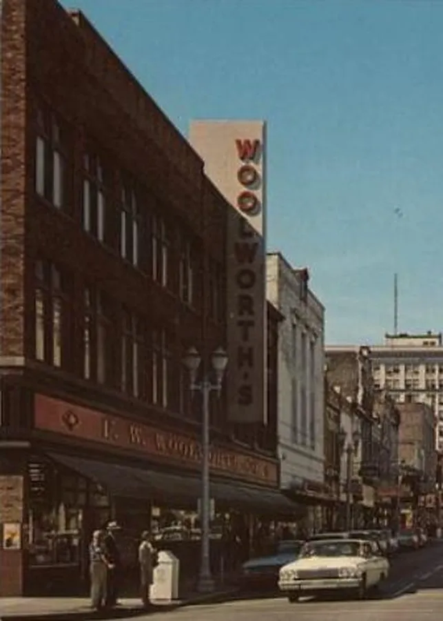 Vintage view from the northeast