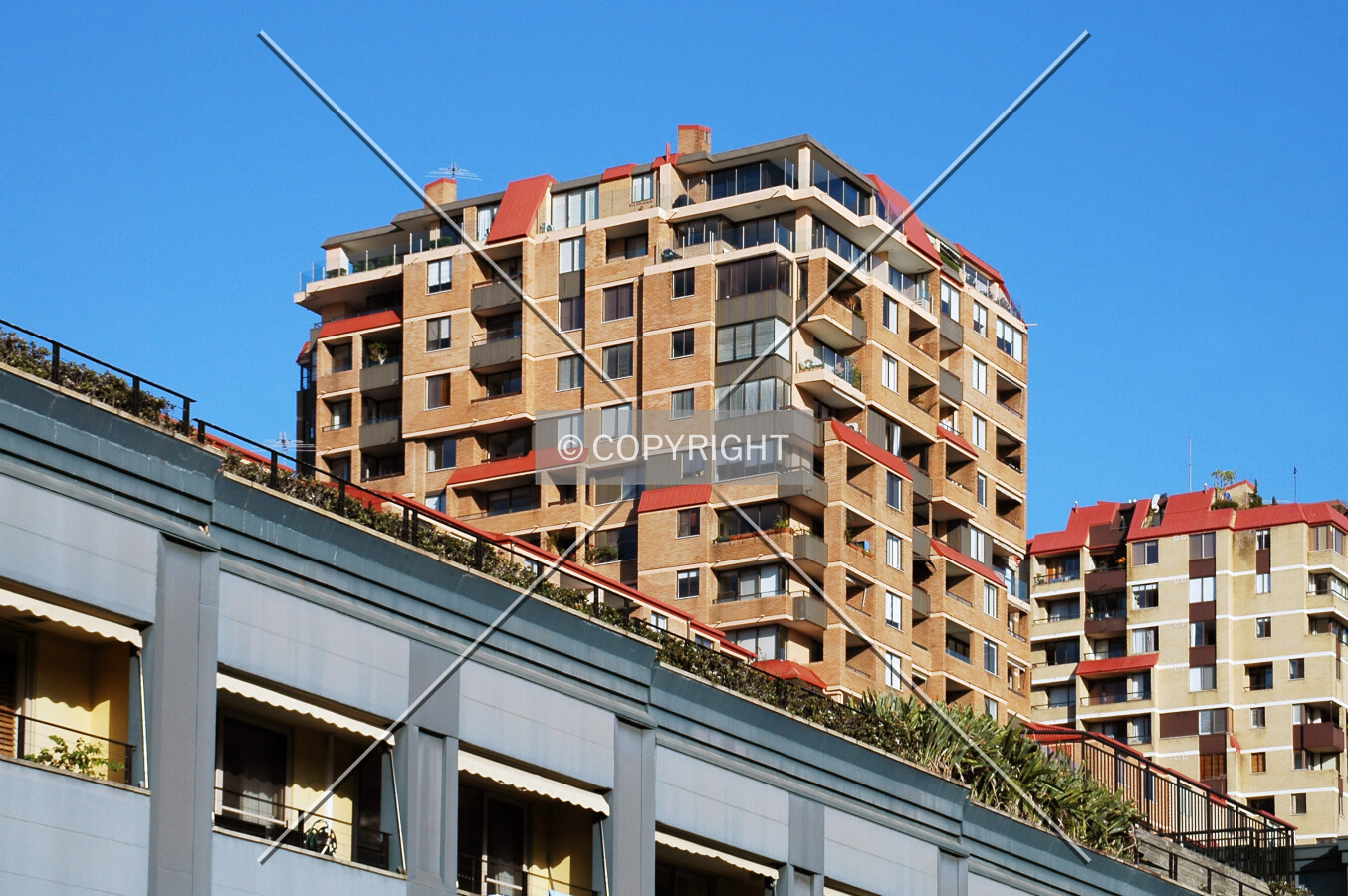As seen from Woolloomooloo Bay