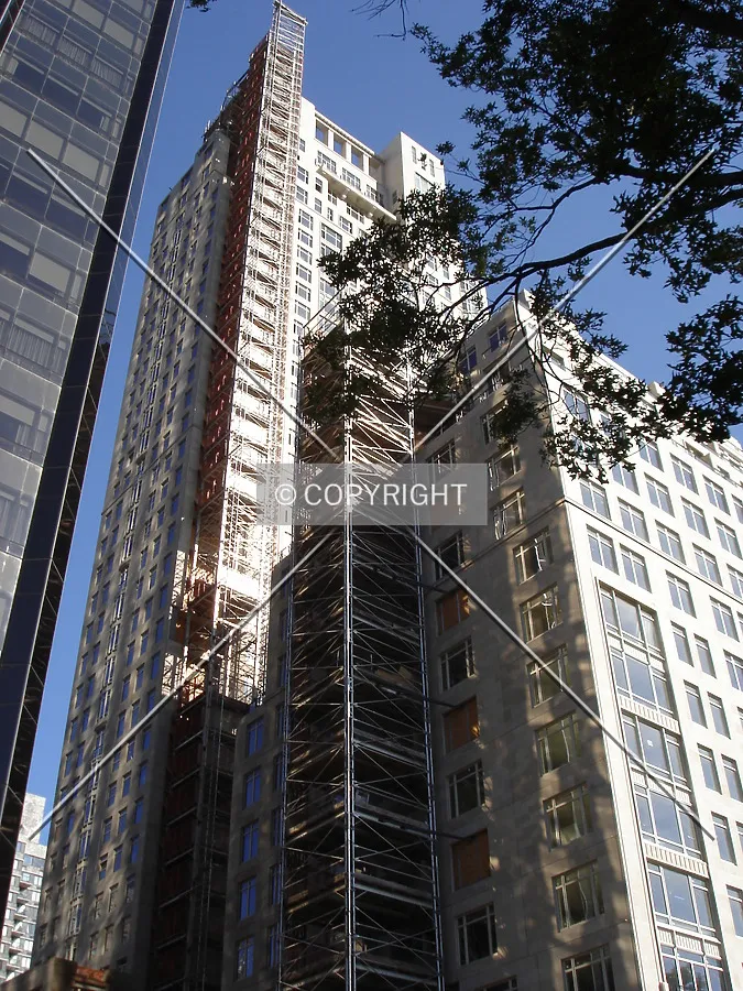View from 61st and Central Park West