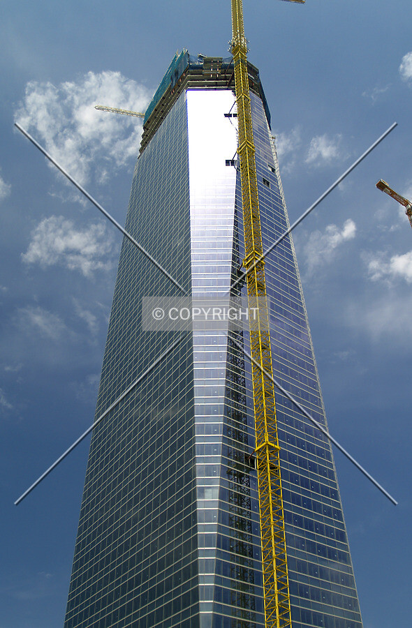 Looking up from the southeastern side