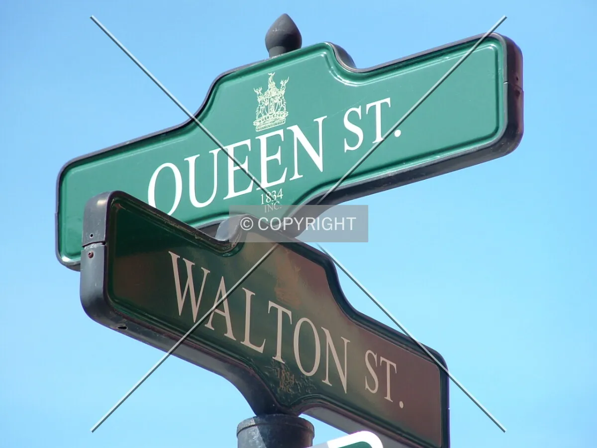 Street signs