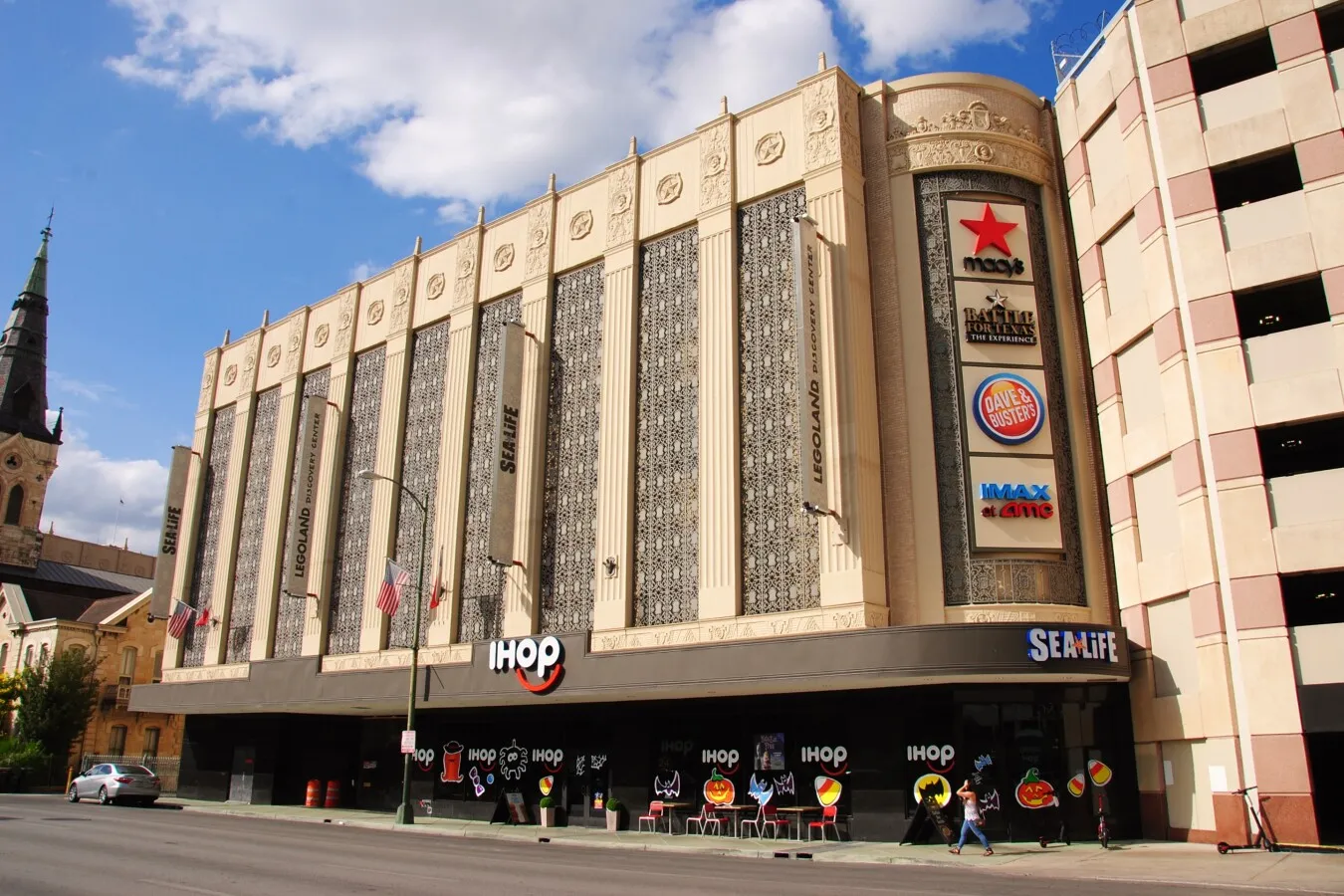 View from the southeast