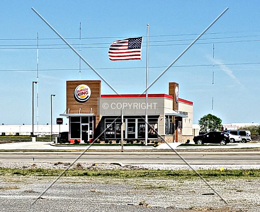 View from the southwest; April 21, 2019