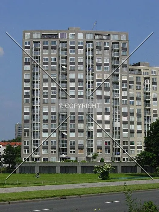 View from Maasboulevard
