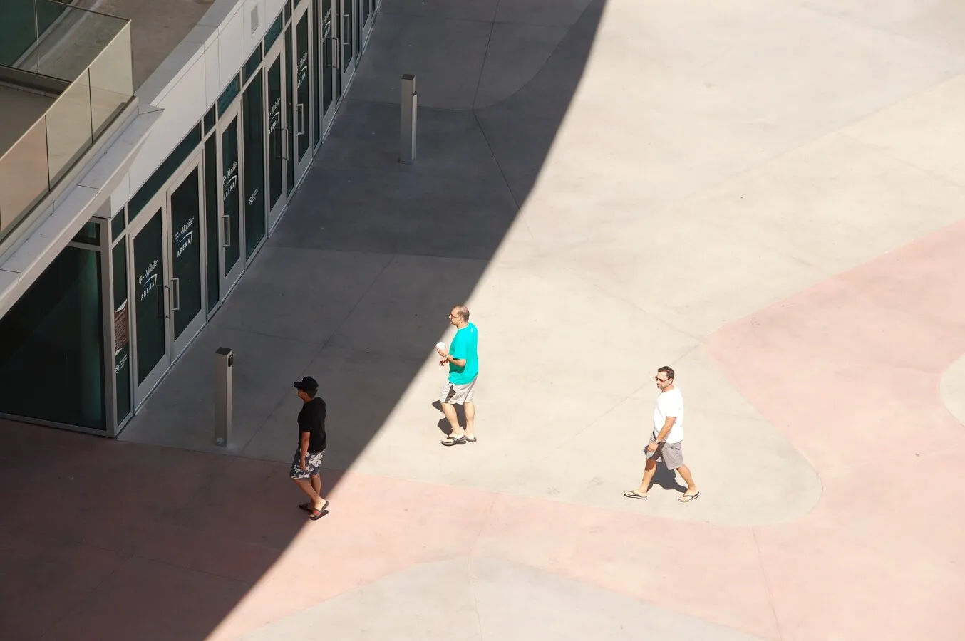 Walking up the main entrance