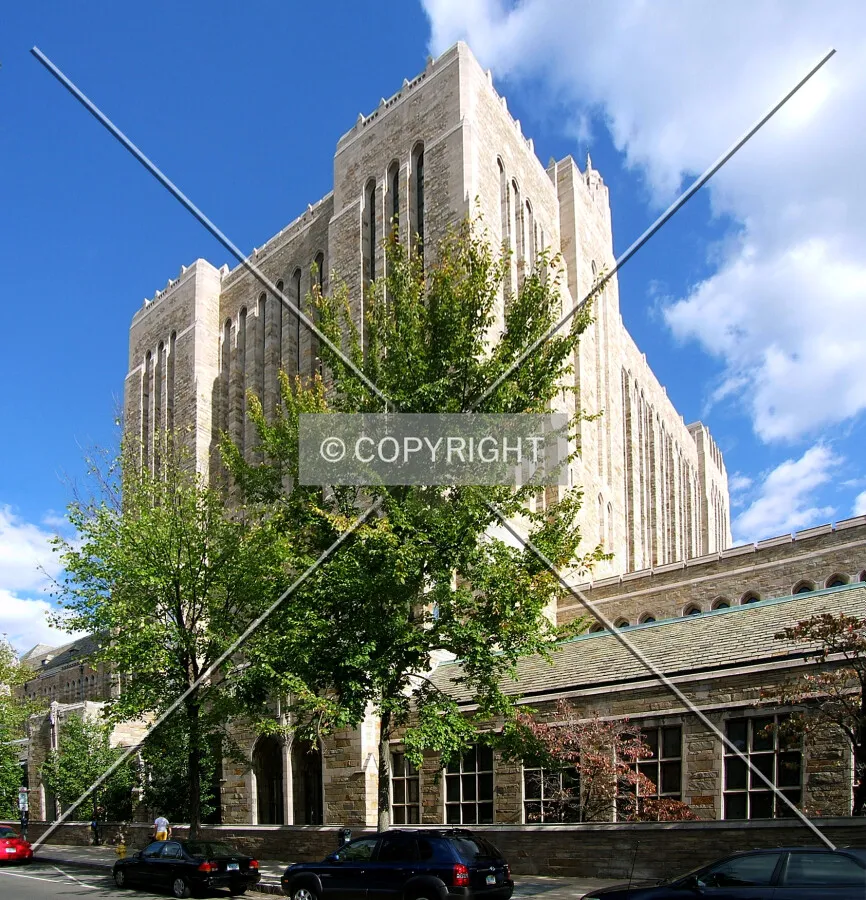 View from the west across York Street