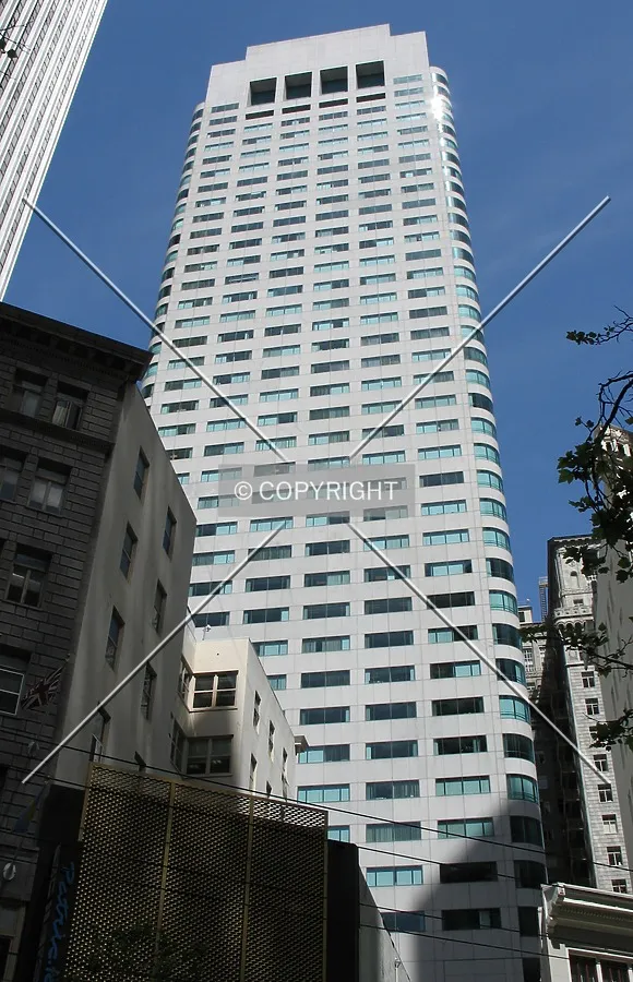 Looking up from the south