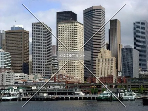 Seattle across Elliott Bay