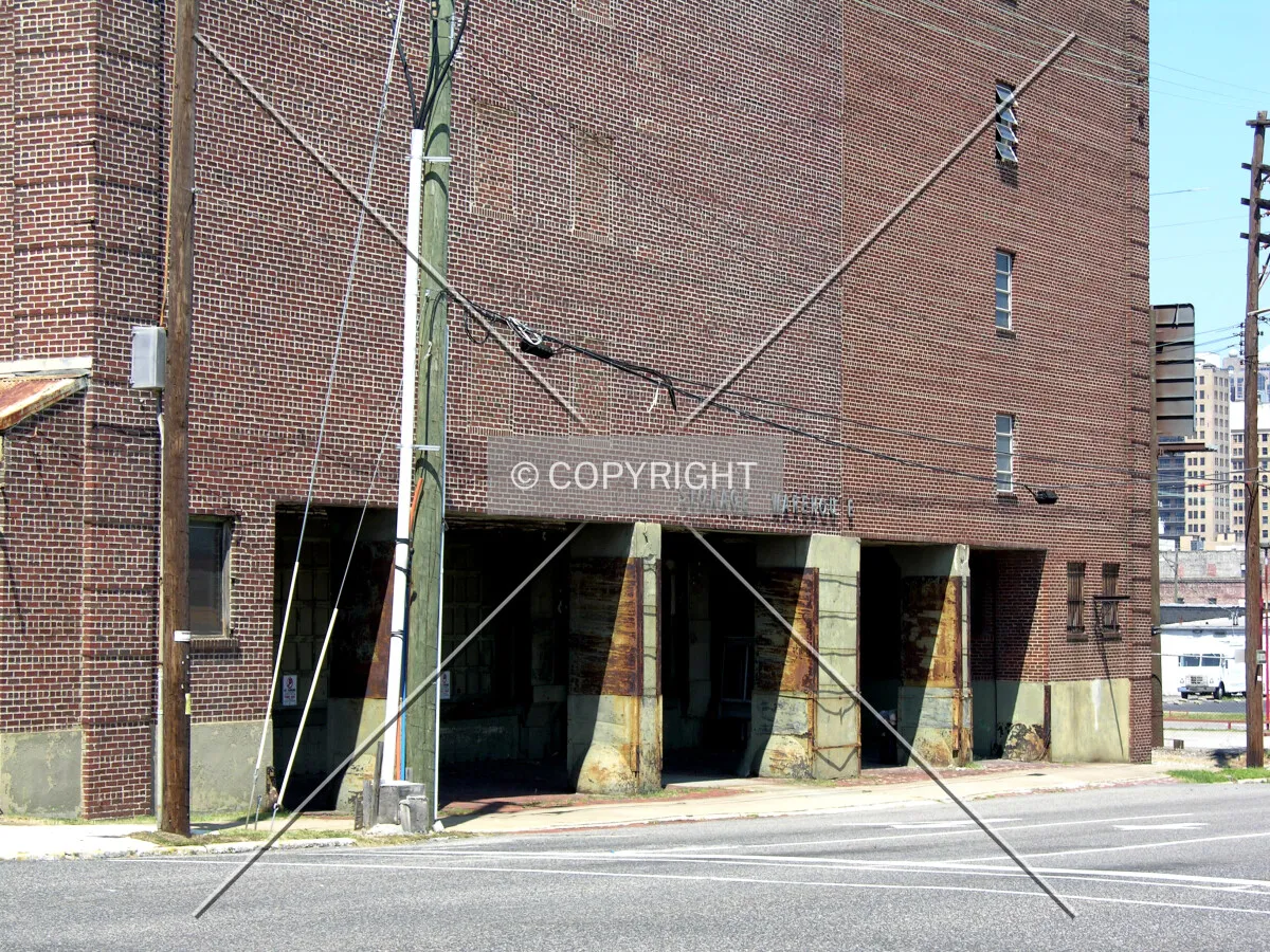 Eastern base along 22nd Street South