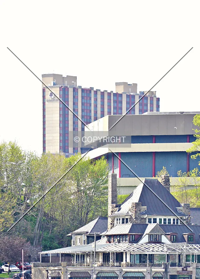 Distant view from the southeast; May 23, 2020