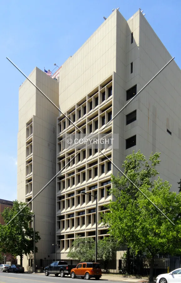 From across Cecil B. Moore Avenue to the southeast